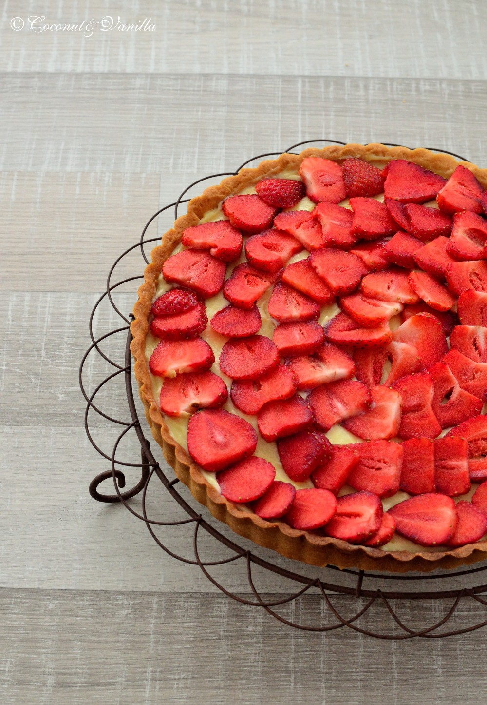 Strawberry-Vanilla-Tart